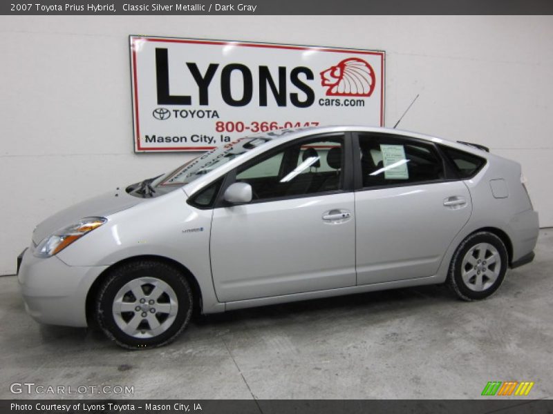 Classic Silver Metallic / Dark Gray 2007 Toyota Prius Hybrid