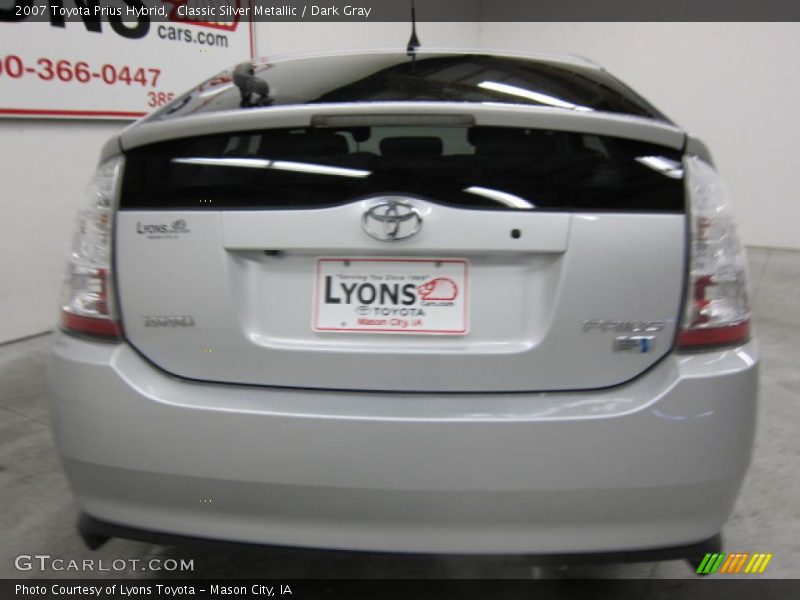 Classic Silver Metallic / Dark Gray 2007 Toyota Prius Hybrid