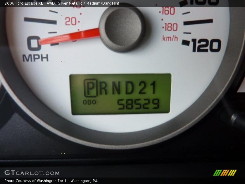 Silver Metallic / Medium/Dark Flint 2006 Ford Escape XLT 4WD