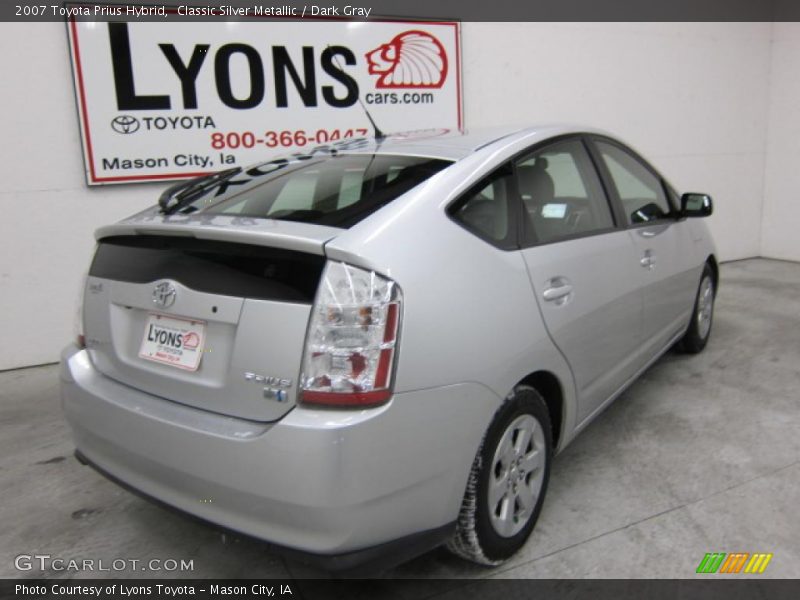 Classic Silver Metallic / Dark Gray 2007 Toyota Prius Hybrid