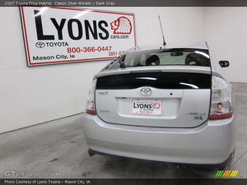 Classic Silver Metallic / Dark Gray 2007 Toyota Prius Hybrid