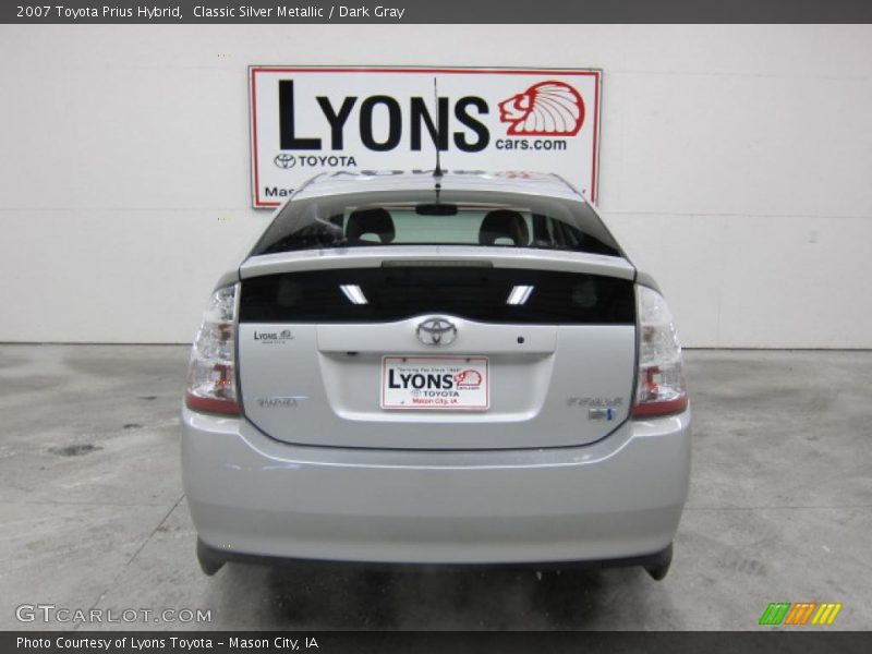 Classic Silver Metallic / Dark Gray 2007 Toyota Prius Hybrid