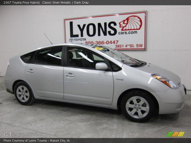 Classic Silver Metallic / Dark Gray 2007 Toyota Prius Hybrid