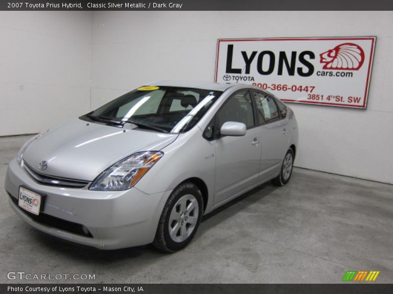 Classic Silver Metallic / Dark Gray 2007 Toyota Prius Hybrid