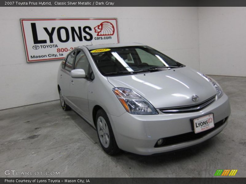 Classic Silver Metallic / Dark Gray 2007 Toyota Prius Hybrid