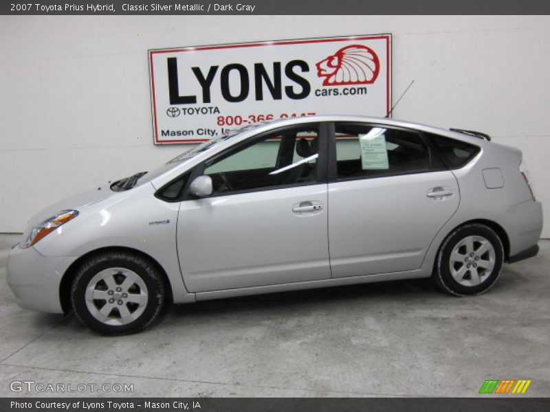 Classic Silver Metallic / Dark Gray 2007 Toyota Prius Hybrid