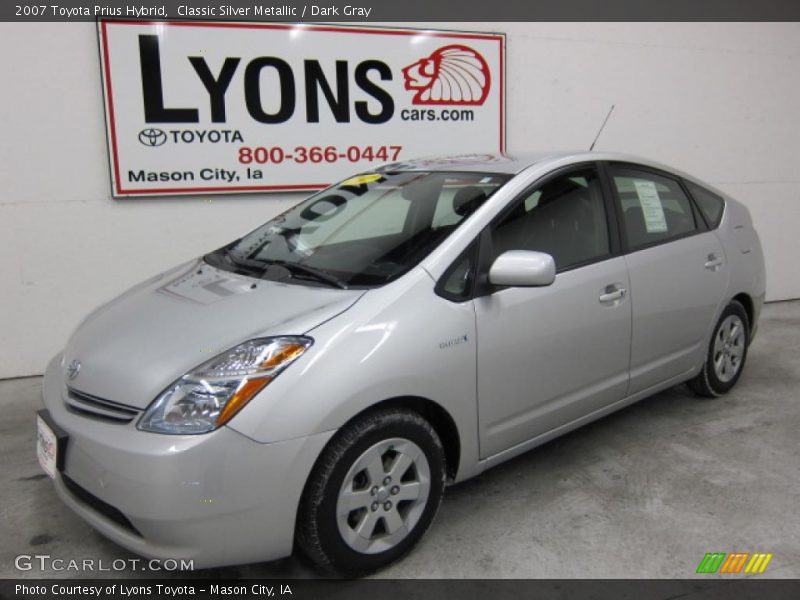 Classic Silver Metallic / Dark Gray 2007 Toyota Prius Hybrid