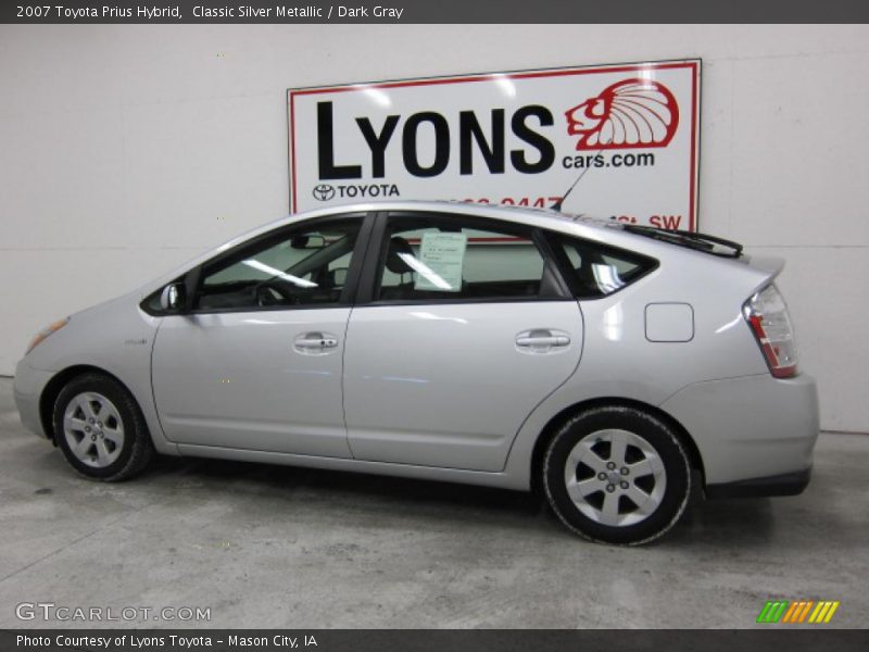 Classic Silver Metallic / Dark Gray 2007 Toyota Prius Hybrid