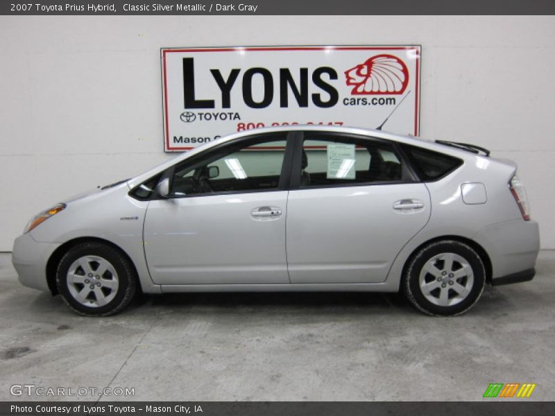 Classic Silver Metallic / Dark Gray 2007 Toyota Prius Hybrid