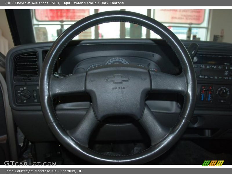 Light Pewter Metallic / Dark Charcoal 2003 Chevrolet Avalanche 1500
