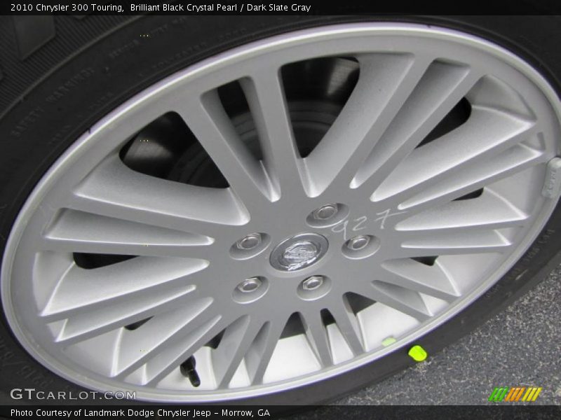 Brilliant Black Crystal Pearl / Dark Slate Gray 2010 Chrysler 300 Touring
