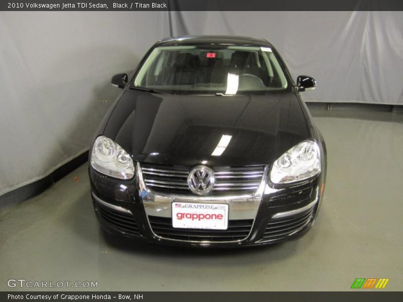 Black / Titan Black 2010 Volkswagen Jetta TDI Sedan