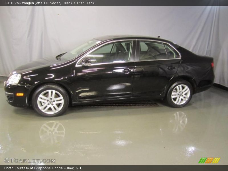 Black / Titan Black 2010 Volkswagen Jetta TDI Sedan