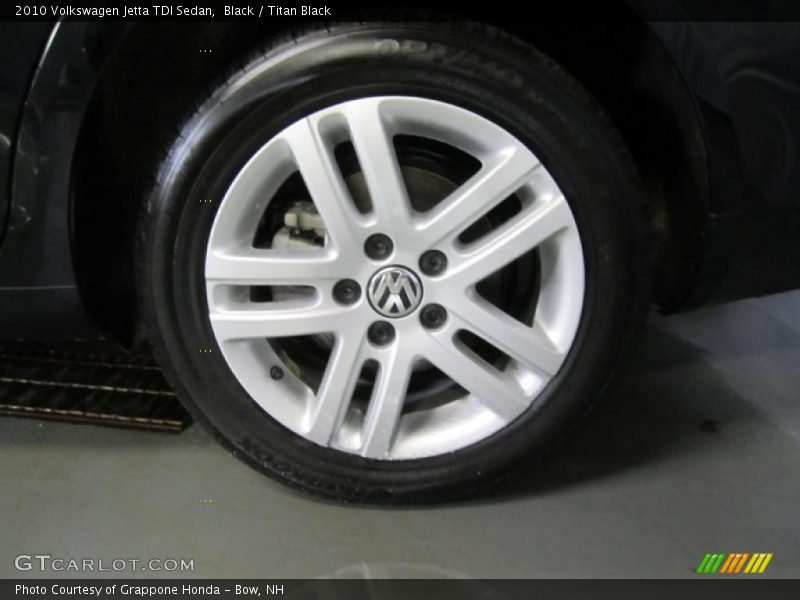 Black / Titan Black 2010 Volkswagen Jetta TDI Sedan