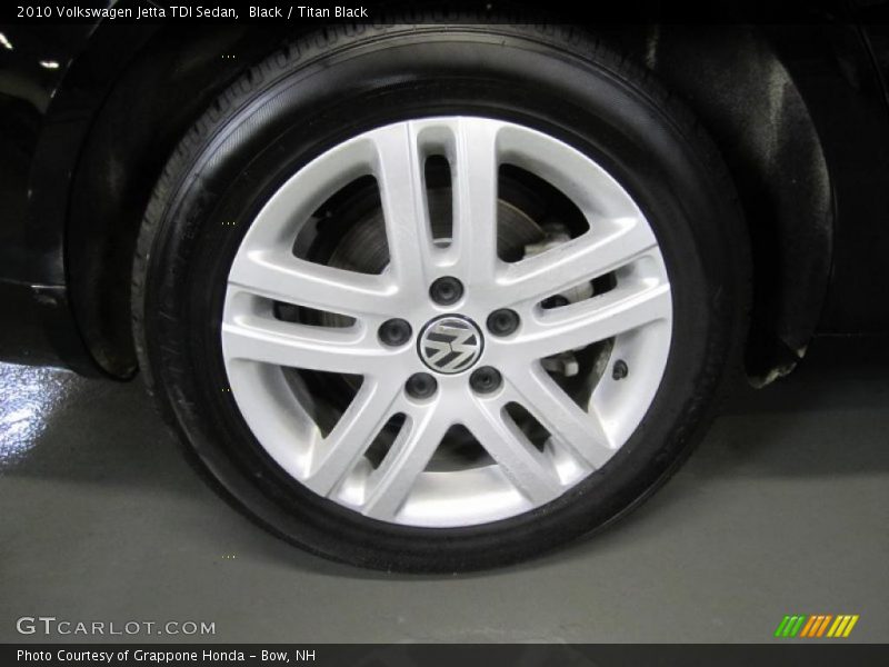 Black / Titan Black 2010 Volkswagen Jetta TDI Sedan