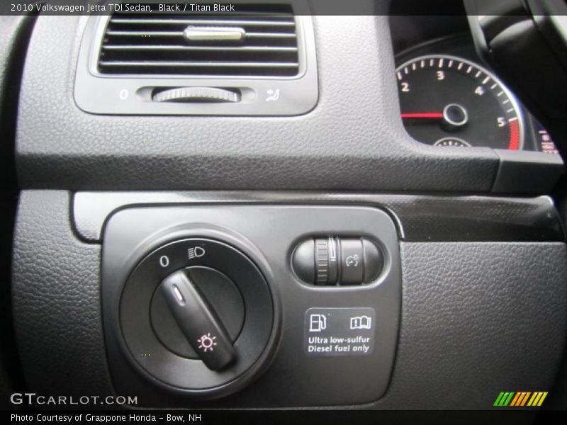 Black / Titan Black 2010 Volkswagen Jetta TDI Sedan