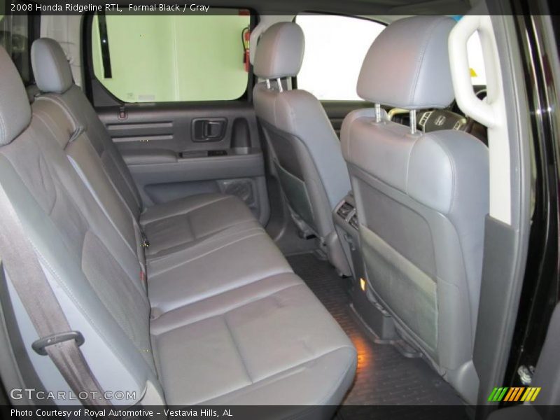 Formal Black / Gray 2008 Honda Ridgeline RTL
