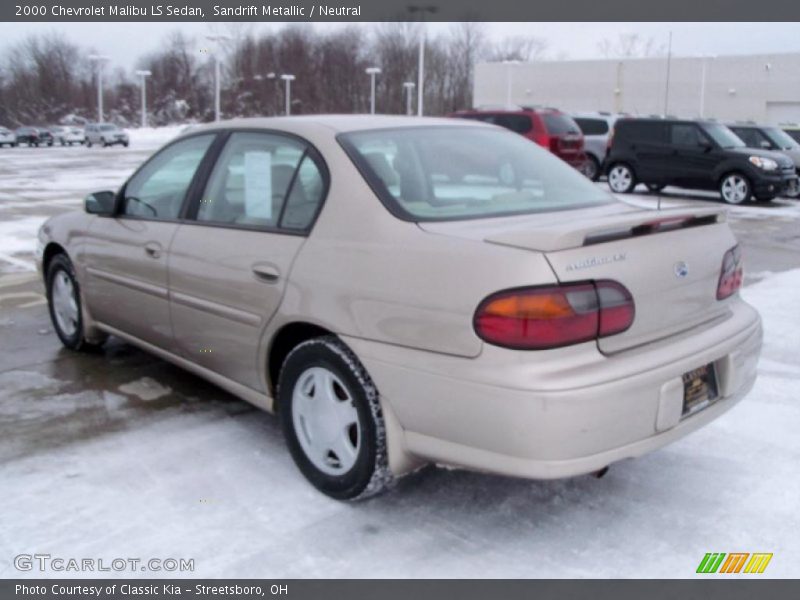 Sandrift Metallic / Neutral 2000 Chevrolet Malibu LS Sedan
