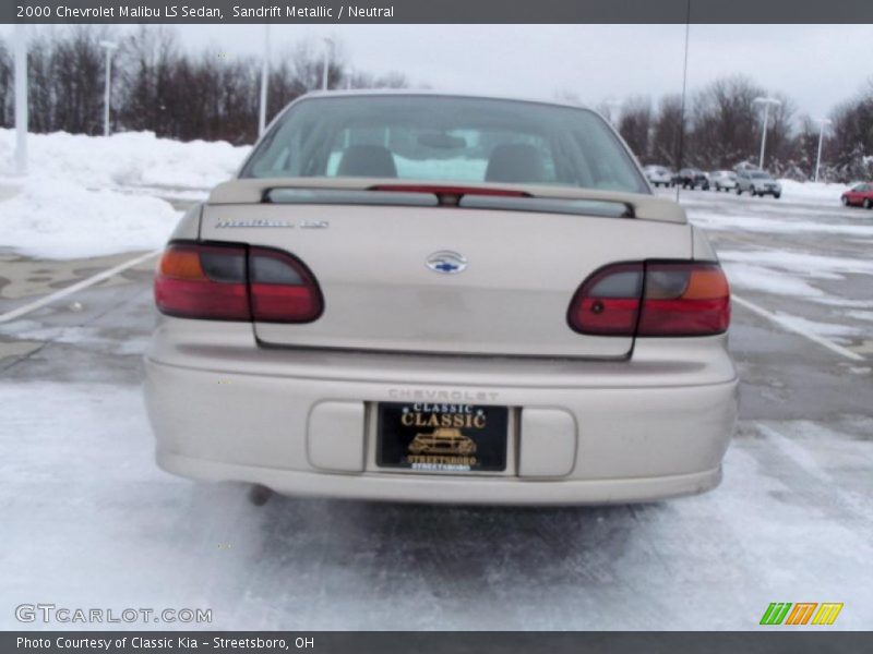 Sandrift Metallic / Neutral 2000 Chevrolet Malibu LS Sedan