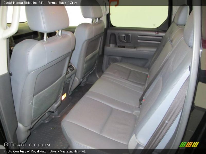 Formal Black / Gray 2008 Honda Ridgeline RTL