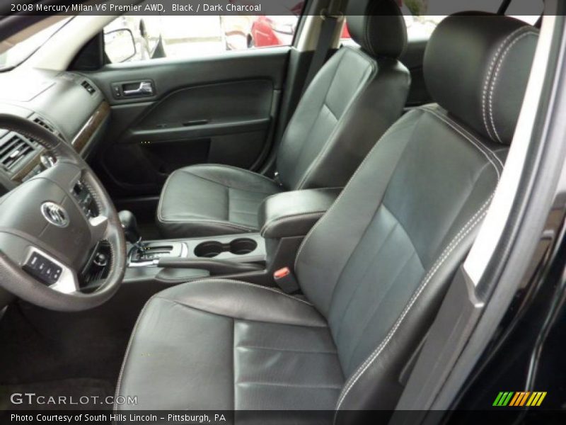  2008 Milan V6 Premier AWD Dark Charcoal Interior