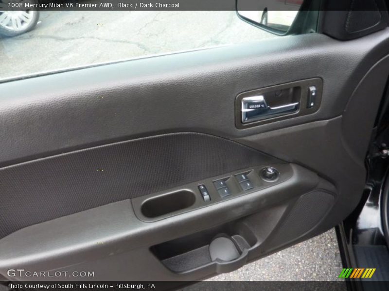 Door Panel of 2008 Milan V6 Premier AWD