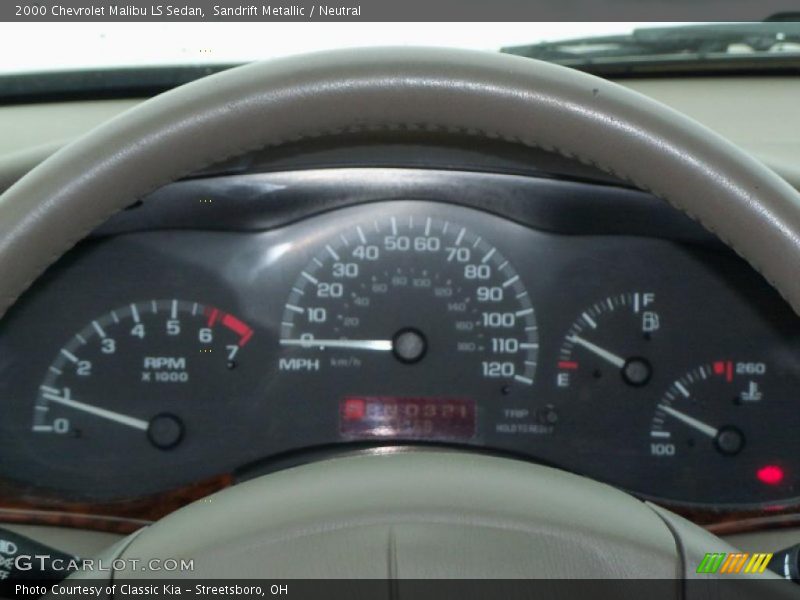  2000 Malibu LS Sedan LS Sedan Gauges