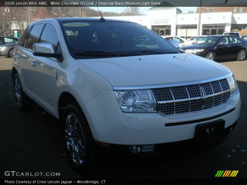 White Chocolate Tri Coat / Charcoal Black/Medium Light Stone 2008 Lincoln MKX AWD