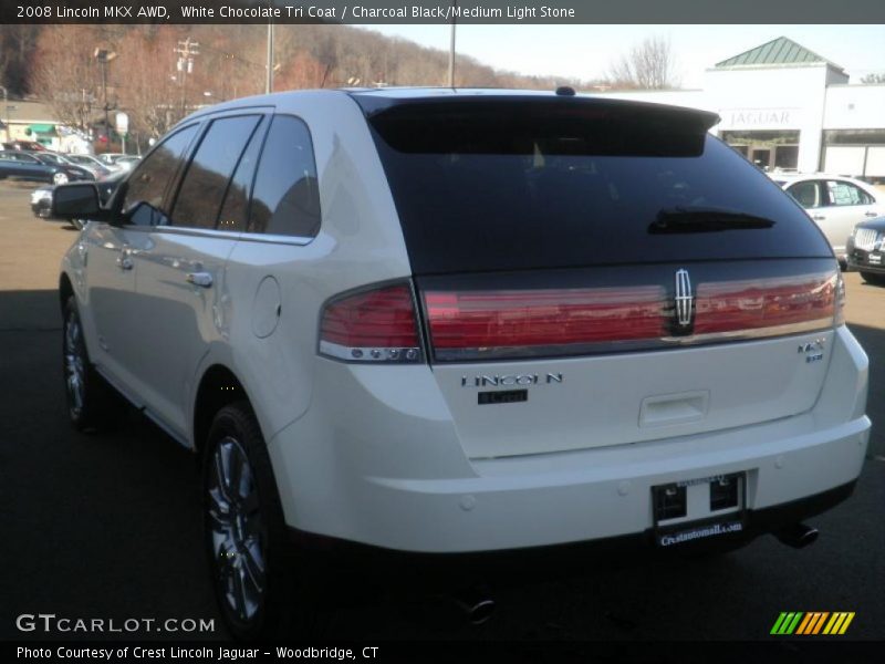 White Chocolate Tri Coat / Charcoal Black/Medium Light Stone 2008 Lincoln MKX AWD