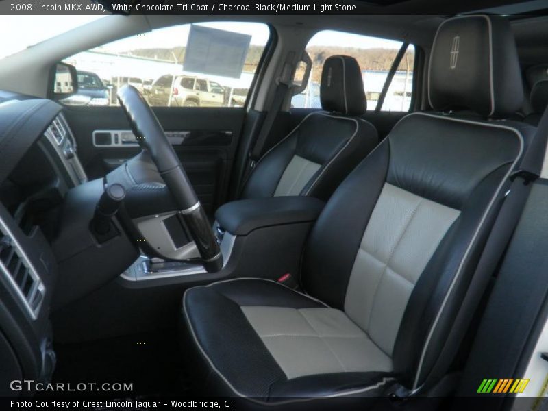 White Chocolate Tri Coat / Charcoal Black/Medium Light Stone 2008 Lincoln MKX AWD