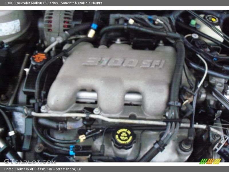  2000 Malibu LS Sedan Engine - 3.1 Liter OHV 12-Valve V6