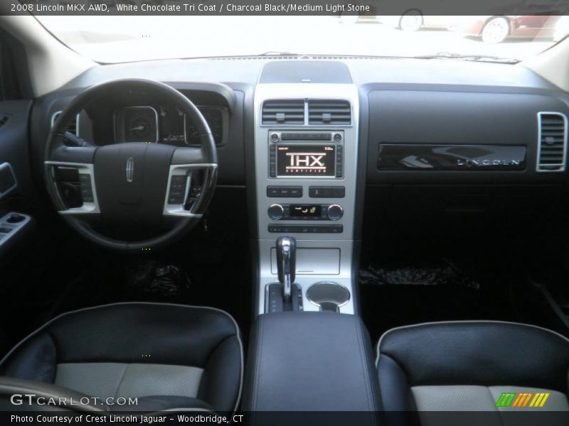 White Chocolate Tri Coat / Charcoal Black/Medium Light Stone 2008 Lincoln MKX AWD