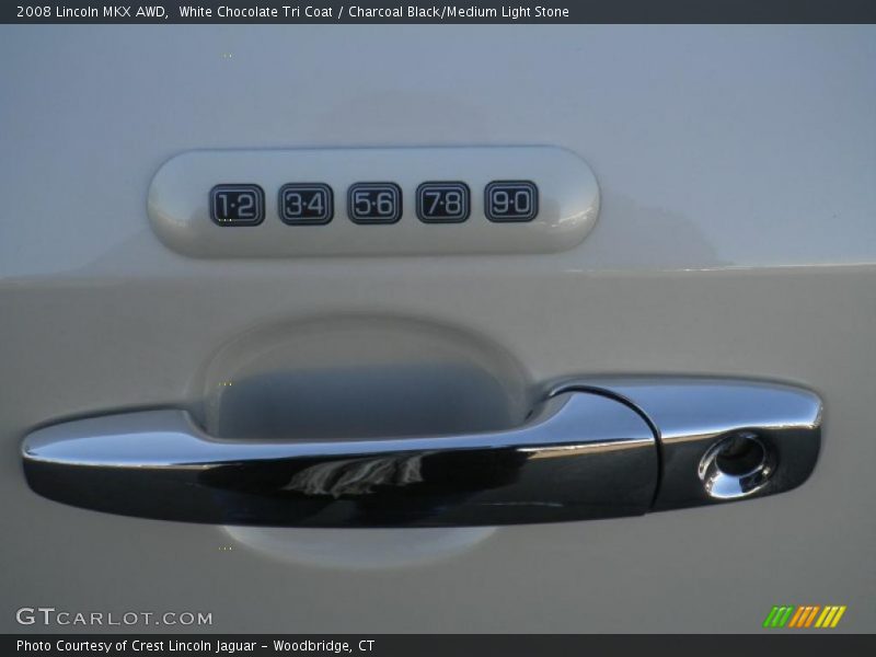 White Chocolate Tri Coat / Charcoal Black/Medium Light Stone 2008 Lincoln MKX AWD