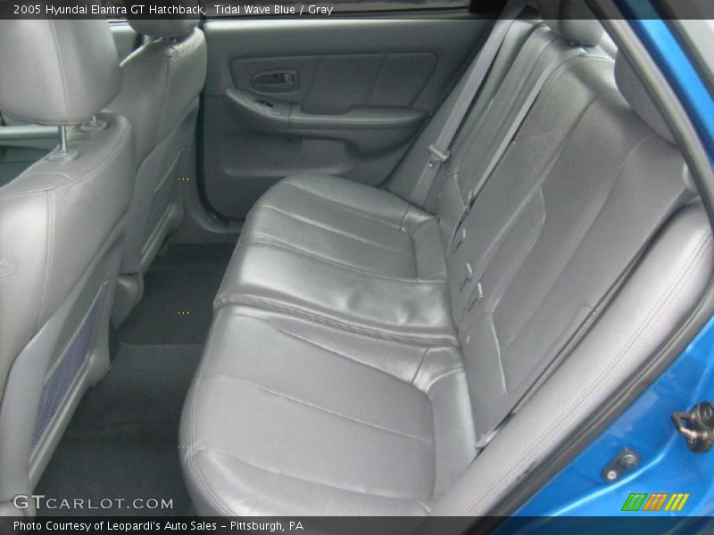  2005 Elantra GT Hatchback Gray Interior