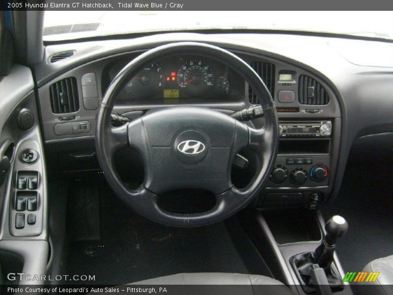 Dashboard of 2005 Elantra GT Hatchback