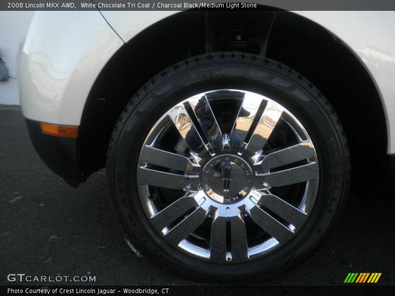 White Chocolate Tri Coat / Charcoal Black/Medium Light Stone 2008 Lincoln MKX AWD