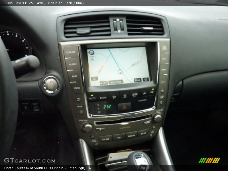 Obsidian Black / Black 2009 Lexus IS 250 AWD