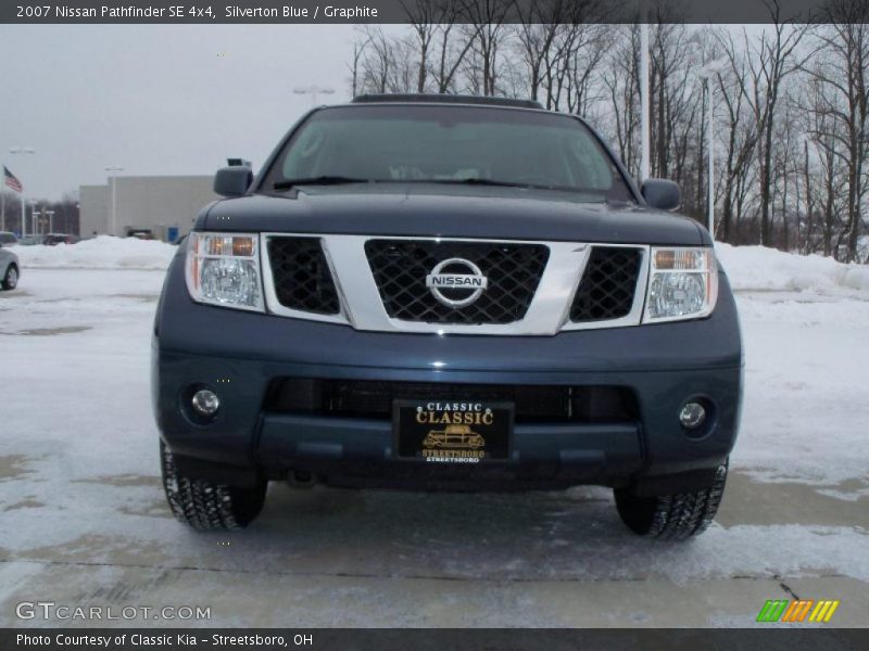 Silverton Blue / Graphite 2007 Nissan Pathfinder SE 4x4