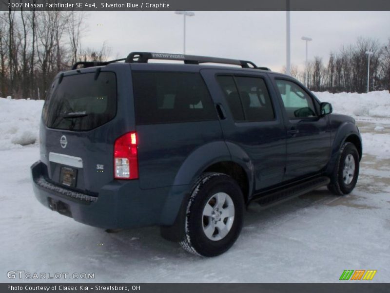 Silverton Blue / Graphite 2007 Nissan Pathfinder SE 4x4