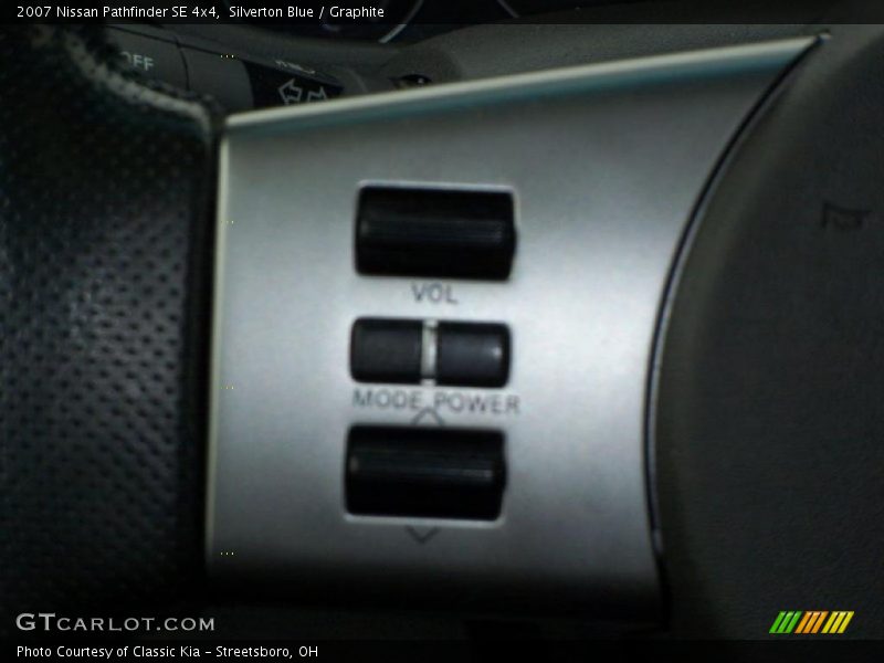 Silverton Blue / Graphite 2007 Nissan Pathfinder SE 4x4