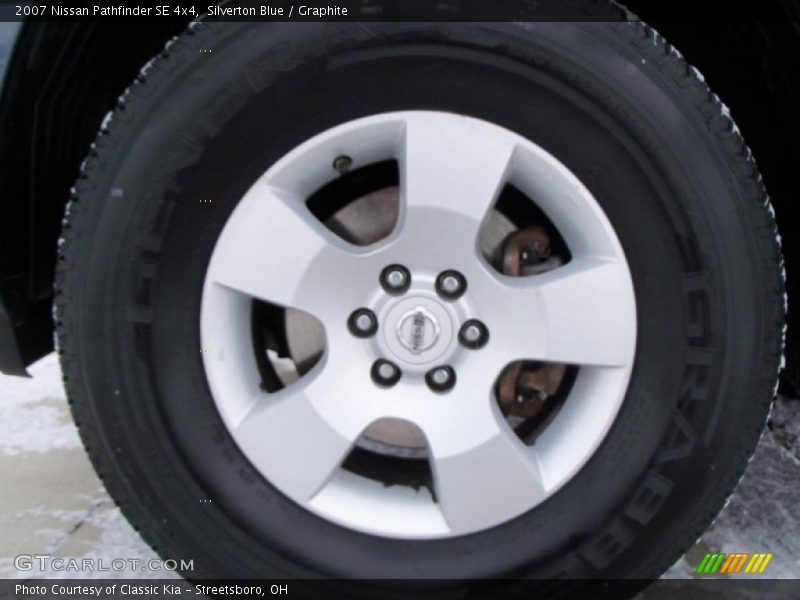 Silverton Blue / Graphite 2007 Nissan Pathfinder SE 4x4