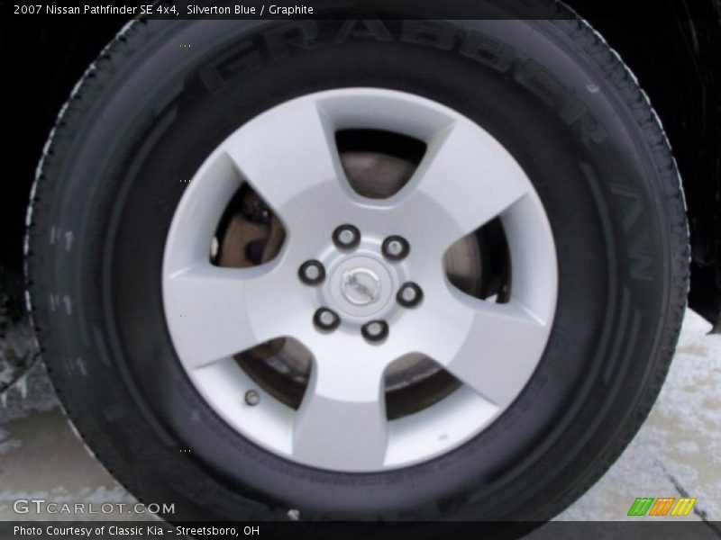 Silverton Blue / Graphite 2007 Nissan Pathfinder SE 4x4