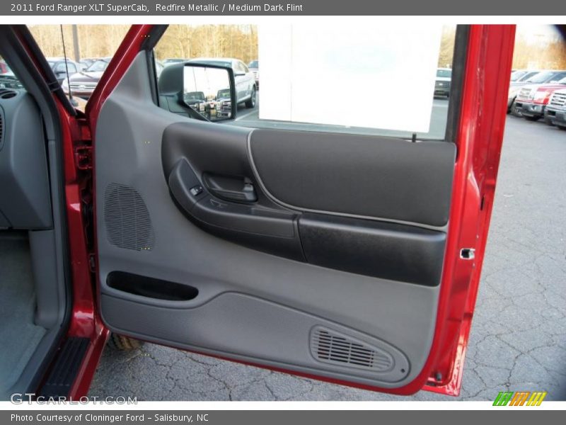 Door Panel of 2011 Ranger XLT SuperCab