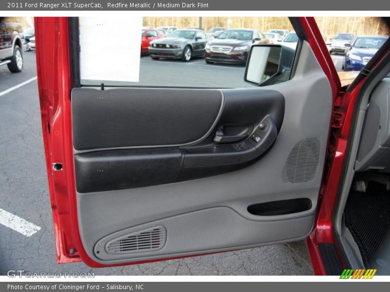 Door Panel of 2011 Ranger XLT SuperCab