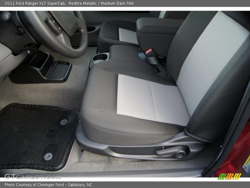 Redfire Metallic / Medium Dark Flint 2011 Ford Ranger XLT SuperCab