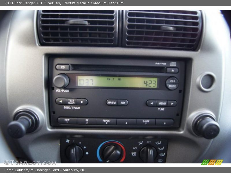 Redfire Metallic / Medium Dark Flint 2011 Ford Ranger XLT SuperCab