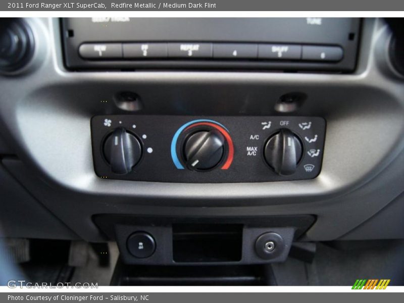 Redfire Metallic / Medium Dark Flint 2011 Ford Ranger XLT SuperCab