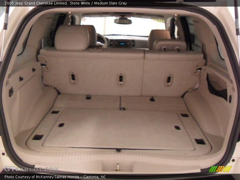 Stone White / Medium Slate Gray 2005 Jeep Grand Cherokee Limited