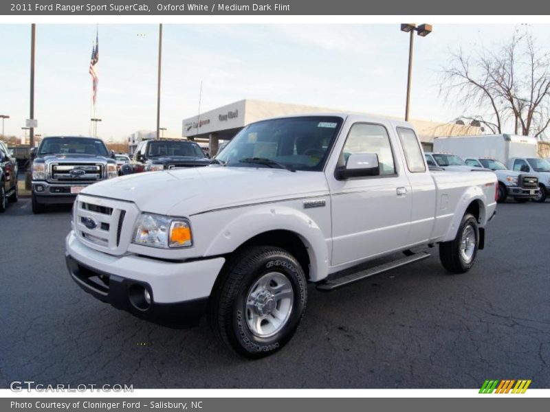 Front 3/4 View of 2011 Ranger Sport SuperCab