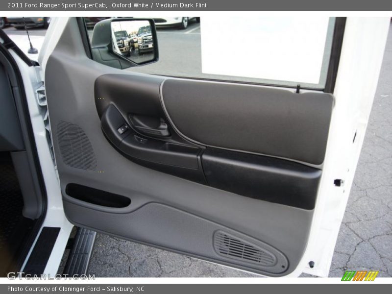 Oxford White / Medium Dark Flint 2011 Ford Ranger Sport SuperCab